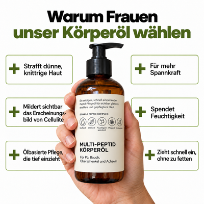 Multi-Peptid Körperöl