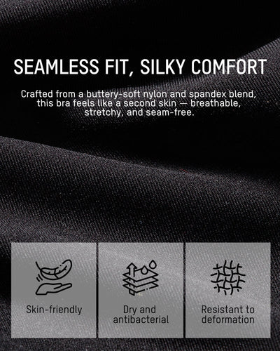Lifting Wire-Free Antibacterial Jelly Bra